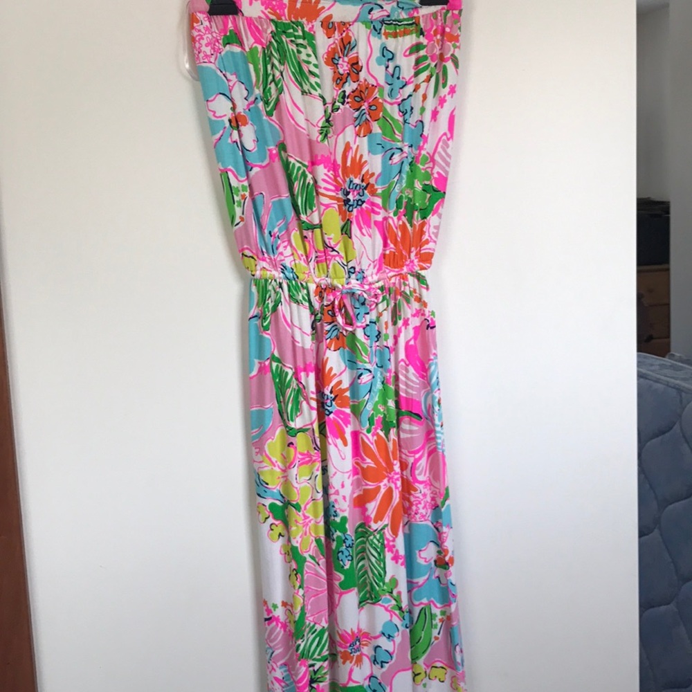 Lilly Pulitzer by Target Strapless Maxi Dress